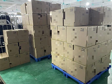 Bolsas de golf Boston: producción en progreso