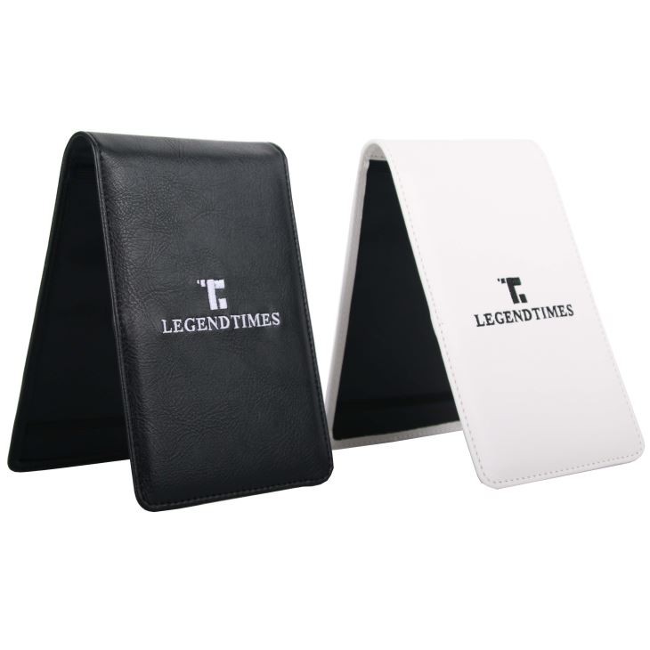 Customized PU Legend Times Golf Score Card Holder